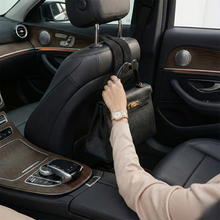 Insignia™ - Leather Car Headrest Hanger (Pack of 2)