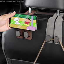 Insignia™ - Leather Car Headrest Hanger (Pack of 2)