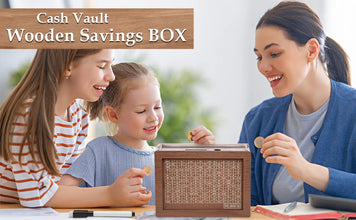 Gullak™ Wooden Piggy Bank